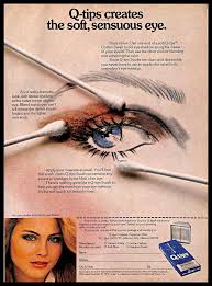 eye makeup cosmetics drawing 1970s ebay