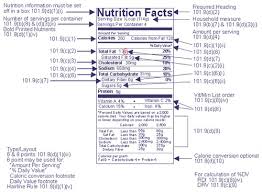 nutrition facts label guide food