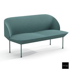 muuto oslo sofa 3d model cg viz