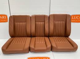 Tan Fluted Leather Front Seats