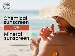 chemical vs mineral sunscreens how
