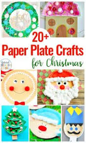 21 paper plate crafts for christmas