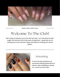 schedule appointment with the nail files
