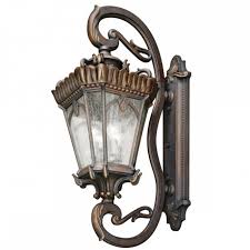 Ornate Gothic Outdoor Wall Lantern In