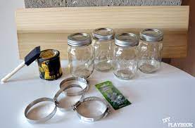 How To Create A Diy Mason Jar Organizer
