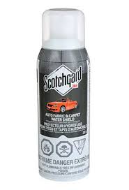 scotchgard auto fabric and carpet water