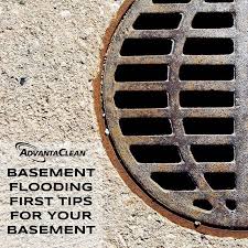 flooded basement floor drains