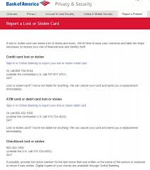 Bank of america credit card activation number. What Should I Do If I Lose My Bank Of America Credit Card Quora