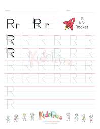 handwriting worksheet letter r
