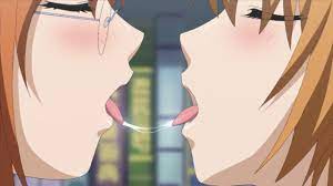Anime girl kiss girl #38 | Lesbian kiss - YouTube