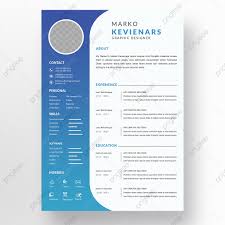 Available in multiple file formats like word, photoshop, illustrator and indesign. Simple Resume Template Template Download On Pngtree