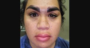 texas woman uses botched eyebrows to