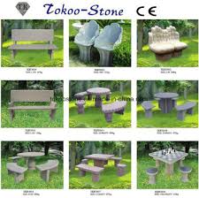 Granite Stone Garden Table And Chairs