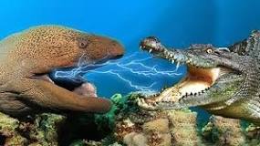 Can eel fish kills crocodile?