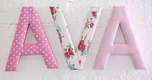 Fabric Letters By Babyface