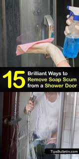 Removing Soap Scum From Shower Doors
