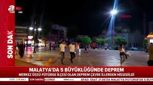 Malatya'da 5 büyüklüğünde deprem! Vali Aydın Baruş A Haber'de konuştu |  Video videosunu izle | Son Da