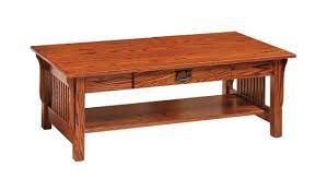 Leah Mission Coffee Table Quick Ship