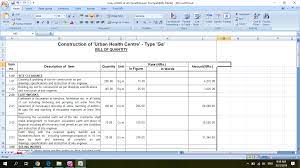 Download bill of quantities spreadsheet in excel Basic Overview About Bill Of Quantity Boq With Sample Excel File Of Boq Engineeringnepal Com Np Engineering Nepal The Complete Engineering Website