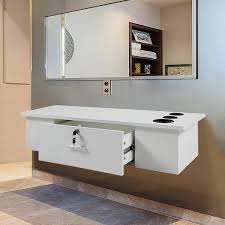 Vanity Table With Drawer And Tool Holes