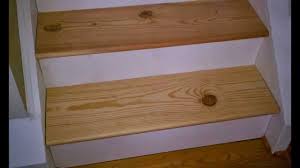 change carpet stairs to stained wood