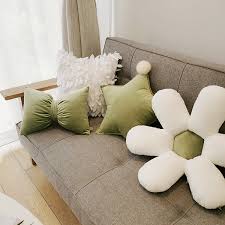 cute green throw pillows apollobox