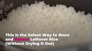 How to Reheat Rice Safely