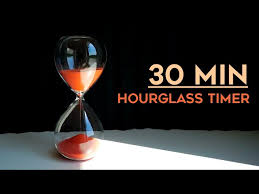 Hourglass With Digital Timer Asmr Sand