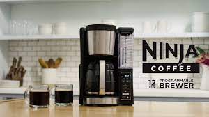 Ninja coffee brewer is a 12 cup programmable coffee maker with custom brew technology to ensure your coffee is hot, flavorful, and never bitter. Get Full Flavor From Cup To Carafe With The Ninja 12 Cup Programmable Coffee Brewer Ce201 Youtube