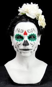 los muertos skull female silicone mask