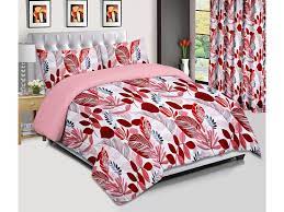 touch of class red leaves duvet cover