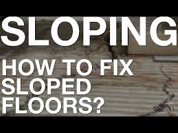 Fix Sloping Floors Foundation Repair