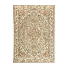 my magic carpet kenya beige washable rug 5 x7