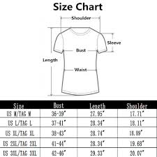 Us Shirt Size Chart Shoulder Toffee Art