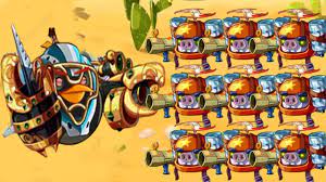 Angry Birds Epic - Use All Star Cannoneer Class (Bomb Bird) Win Event  Raiding Party - YouTube