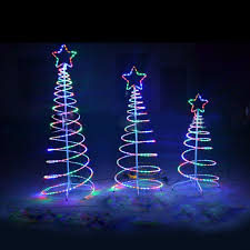 Warm white, cool white, blue, green, red Led Outdoor Spiral Rope Light Christmas Tree For Street Decoration And New Year Christmas Decoration With Ce Rohs Sgs Buy Rope Light Christmas Tree Spiral Christmas Tree Led Light Tree Product On Alibaba Com