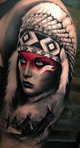 native american indian tattoos
