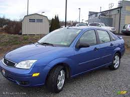 2005 french blue metallic ford focus