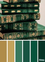 Emerald Green And Gold Color Scheme