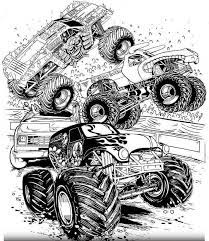 Maximum destruction monster truck coloring page #12503959. 10 Monster Jam Coloring Pages To Print