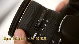 sigma 10 20mm f 4 5 6 dc hsm lens