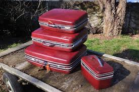 hard suitcases from sansonite 1970s
