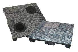 raised floor pedestals with carpet