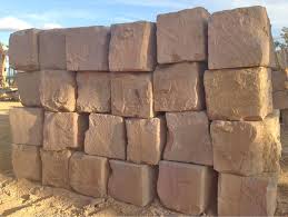 B Grade Sandstone Retaining Wall Blocks