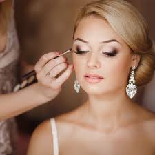 bridal hair styling and makeup for