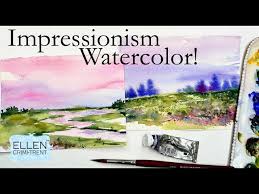 Beginner Watercolor Impressionistic