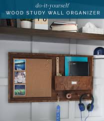 Iheart Organizing Diy Wood Study Wall