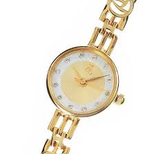 brooks bentley 9ct gold quartz watch