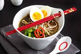 veggie pho with adzuki bean noodles