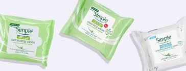 face wipes by simple simple skincare